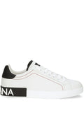 Dolce & Gabbana tenis bajos con parche del logo | blanco | Image 1