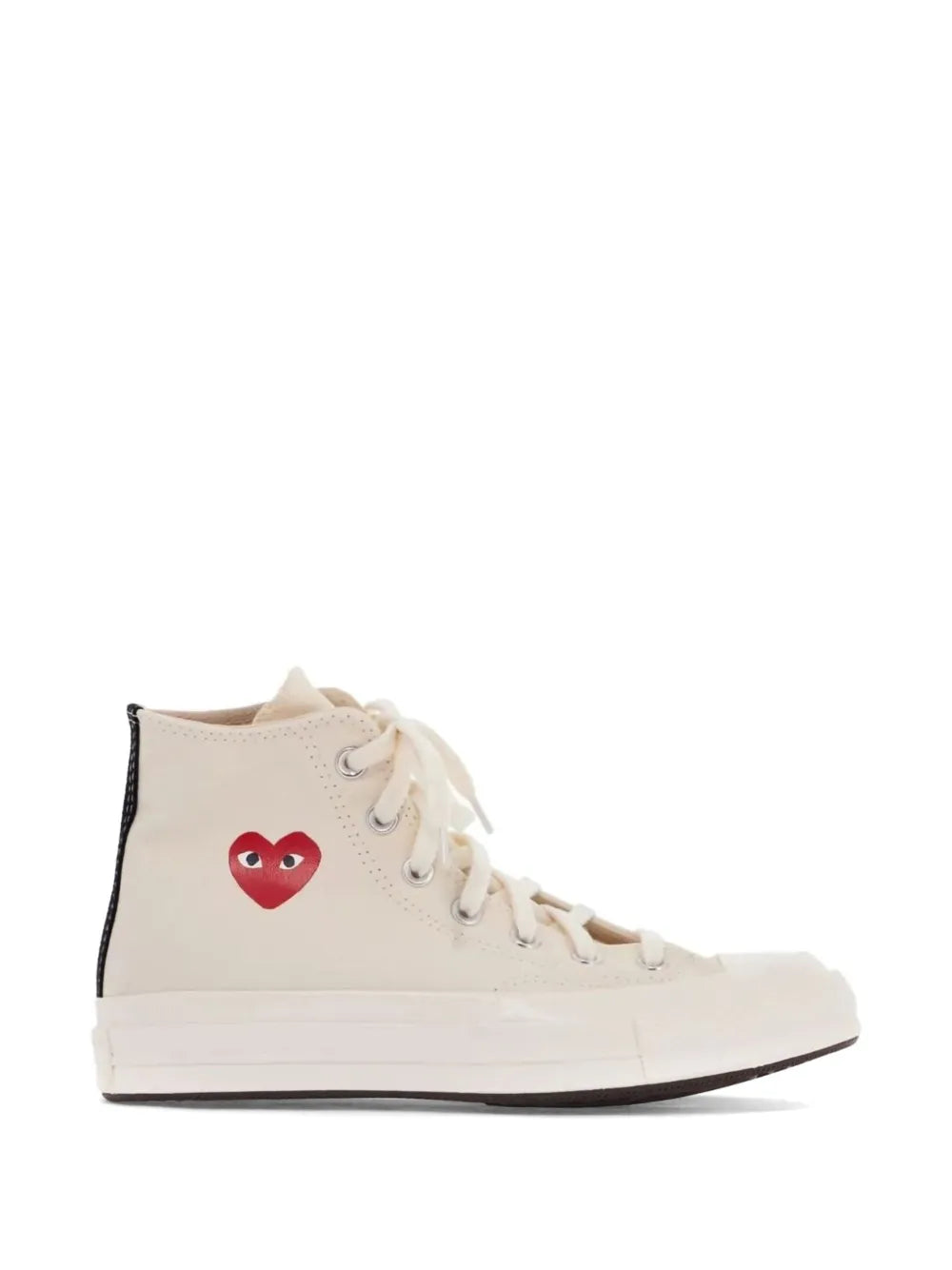 Comme Des Garçons Play x Converse tenis altos Single Heart Chuck 70 | neutro | Image 1