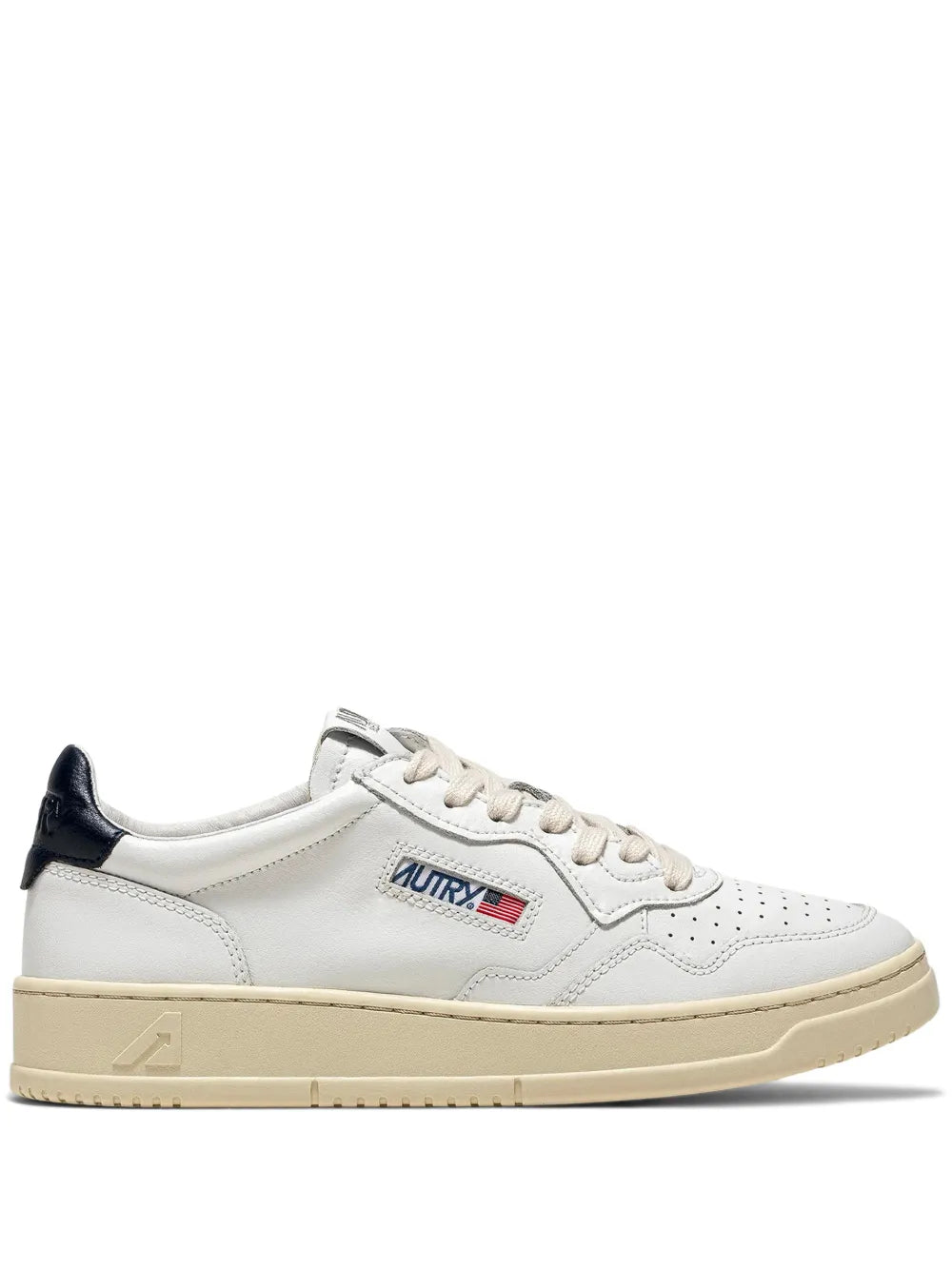 Autry tenis bajos Medalist en piel blanca y espacial | blanco | Image 1