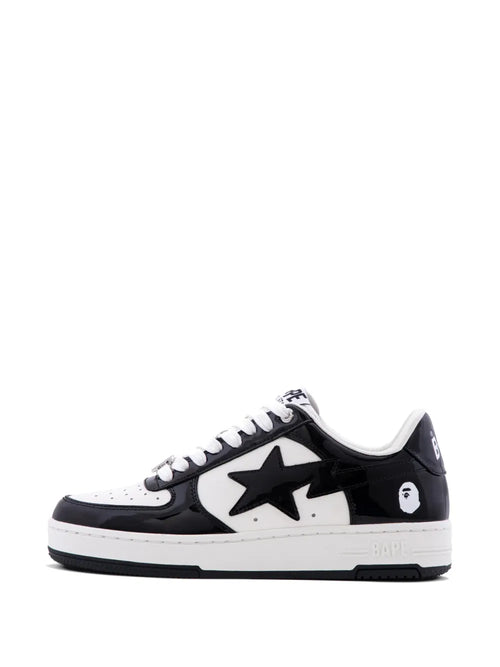 A BATHING APE® tenis Bape Sta de charol | negro | Image 1