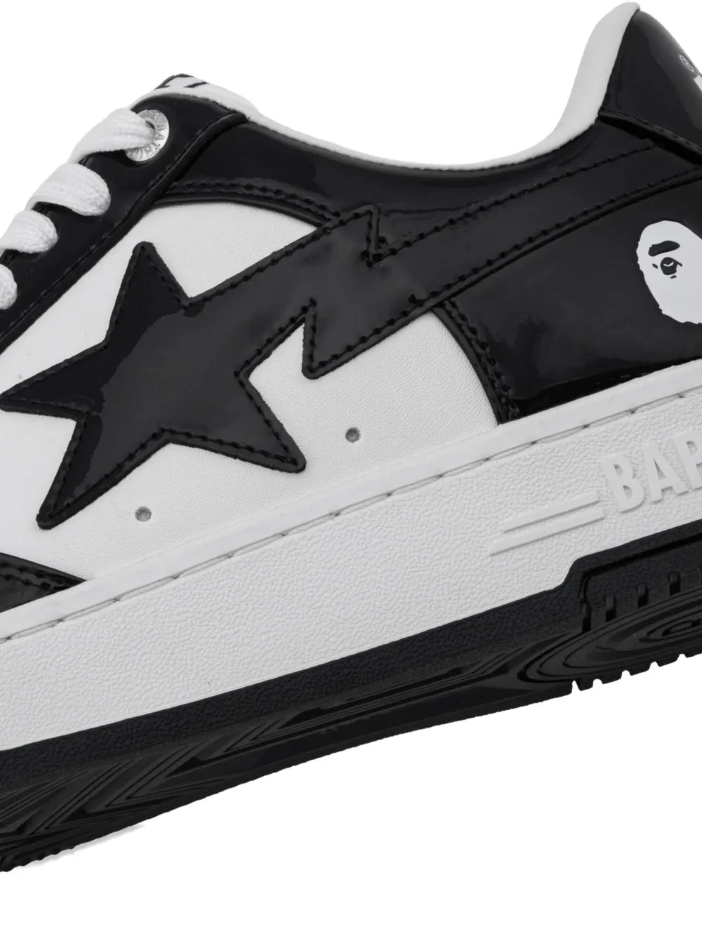 A BATHING APE® tenis Bape Sta de charol | Zapatos | Image 4